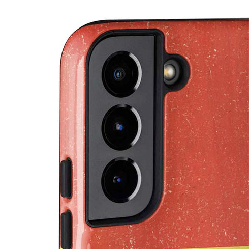 Spain Flag Distressed Galaxy S22 Pro Case